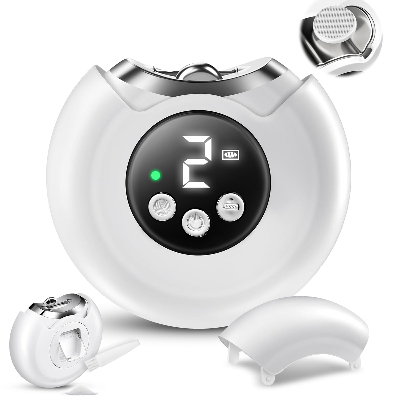 Улучшенный Популярный Электрический Ноготь Электрический Ноготь Электрический Ноготь Автоматический Ноготь Электрический Ноготь Электрический Ноготь Электрический Ноготь 3 Регулируемых Светодиода Предотвращает Ноготь